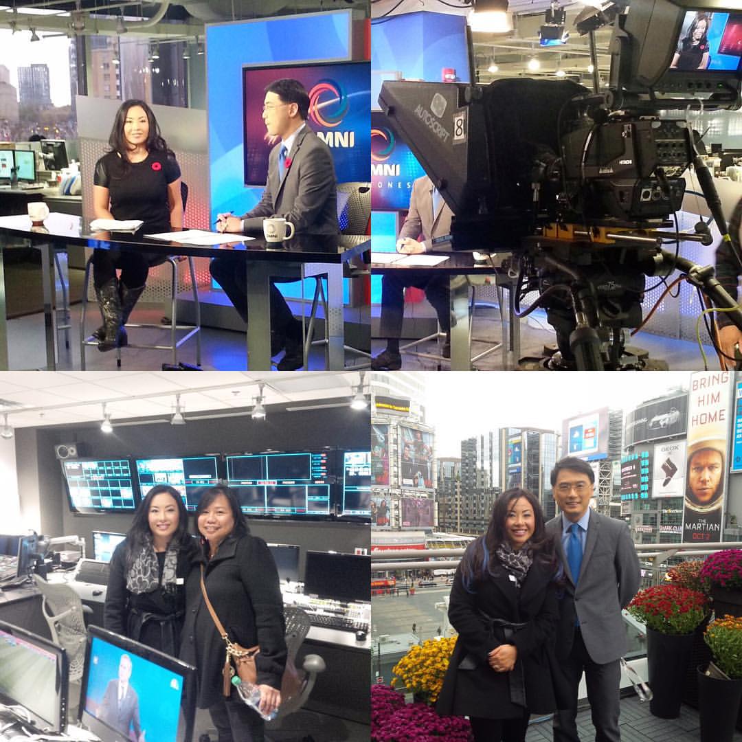 Second Harvest Media Spokes Person on Omni News Cantonese with Kenneth Li & Omni Crew